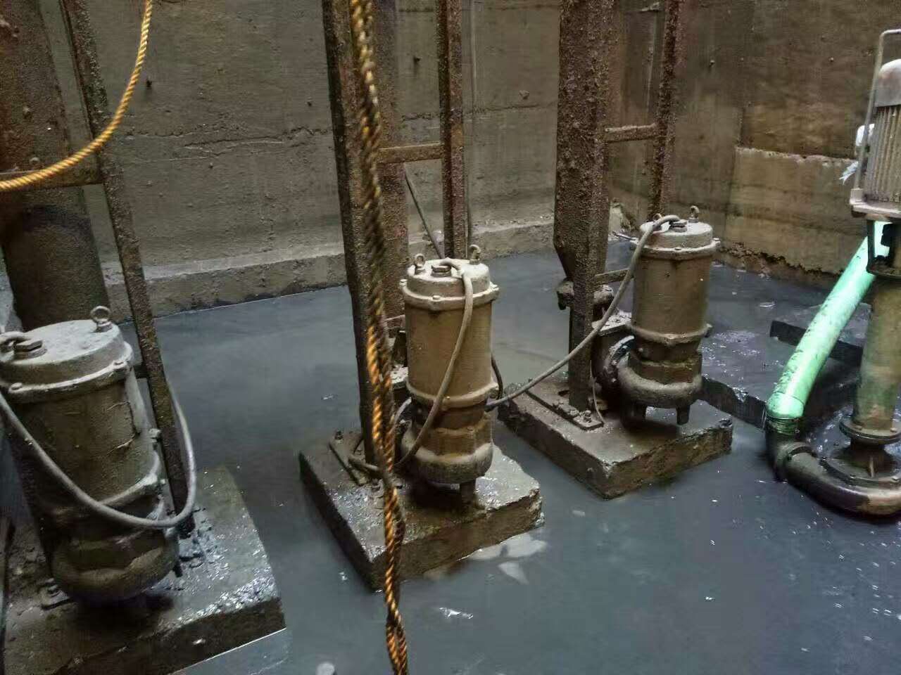 缙云污水池清理